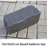 Bazalt Kaldirim Taşi 10 10 20