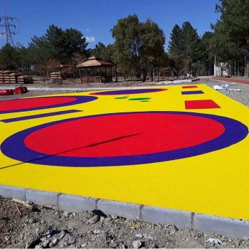 EPDM Zemin Kaplama 5 33+7 mm Renkli Epdm Fiyatları