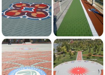 Karaman Asfalt Boyası 3 Desenli Asfalt Boyama