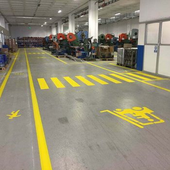 Fabrika İçi Güvenlik Çizgileri