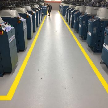 Fabrika içi yürüyüş yolu