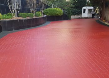 Karaman Asfalt Boyası 2 Kırmızı Asfalt Boyası