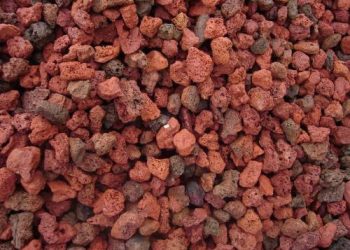 Volkanik Curuf Gümüşhane 6 Kırmızı Cüruf Taşı